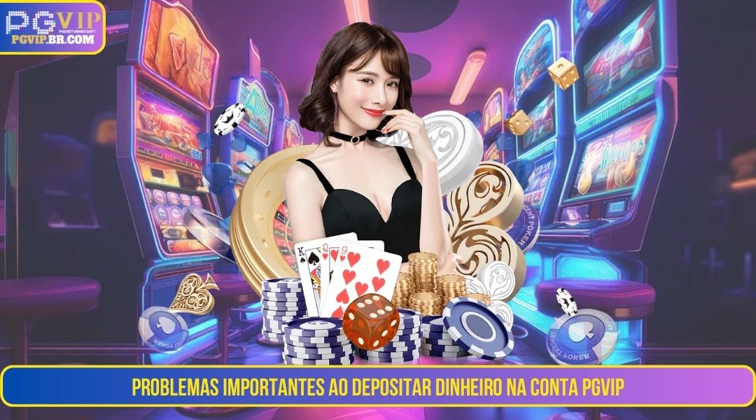 Questões importantes a serem observadas ao depositar dinheiro na conta PGVIP