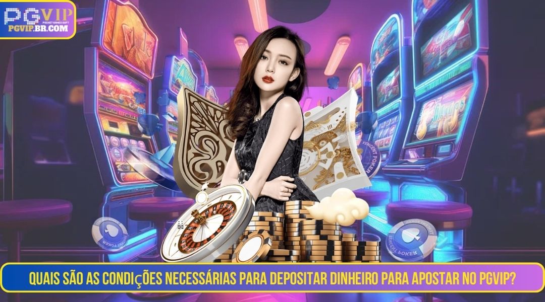Quais são as condições para depositar dinheiro para apostas no PGVIP?